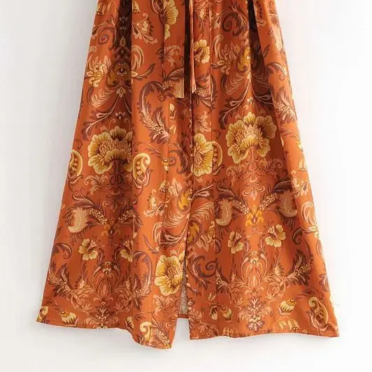 New women's European and American style seven-point sleeves loose waist long flower printed cardigan and kimono women
New women's European and American style seven-point sleeves loose waist long flower printed cardigan and kimono women