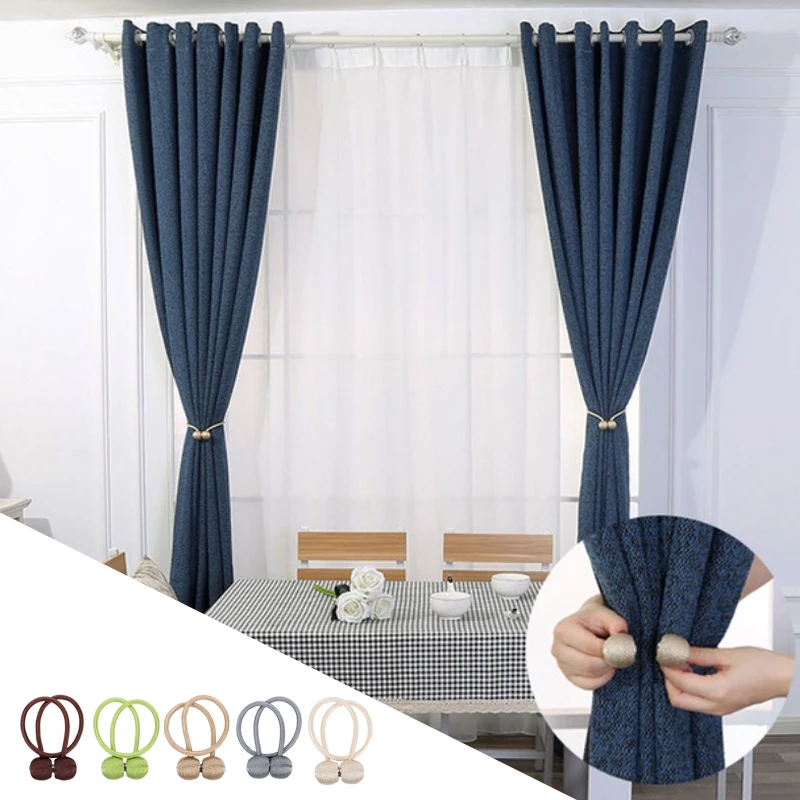 Polyester Window Curtain Tieback Curtain Hooks Magnetic Beautiful Bandage Home Curtain Buckle Button Decor Hanging DIY Holder
Polyester Window Curtain Tieback Curtain Hooks Magnetic Beautiful Bandage Home Curtain Buckle Button Decor Hanging DIY Holder