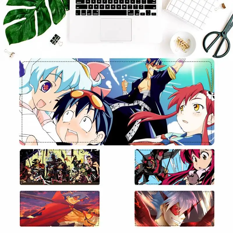 Art gurren lagann Mouse Pad Gamer Keyboard Maus Pad Desk Mouse Mat Game Accessories For Overwatch 
Art gurren lagann Mouse Pad Gamer Keyboard Maus Pad Desk Mouse Mat Game Accessories For Overwatch