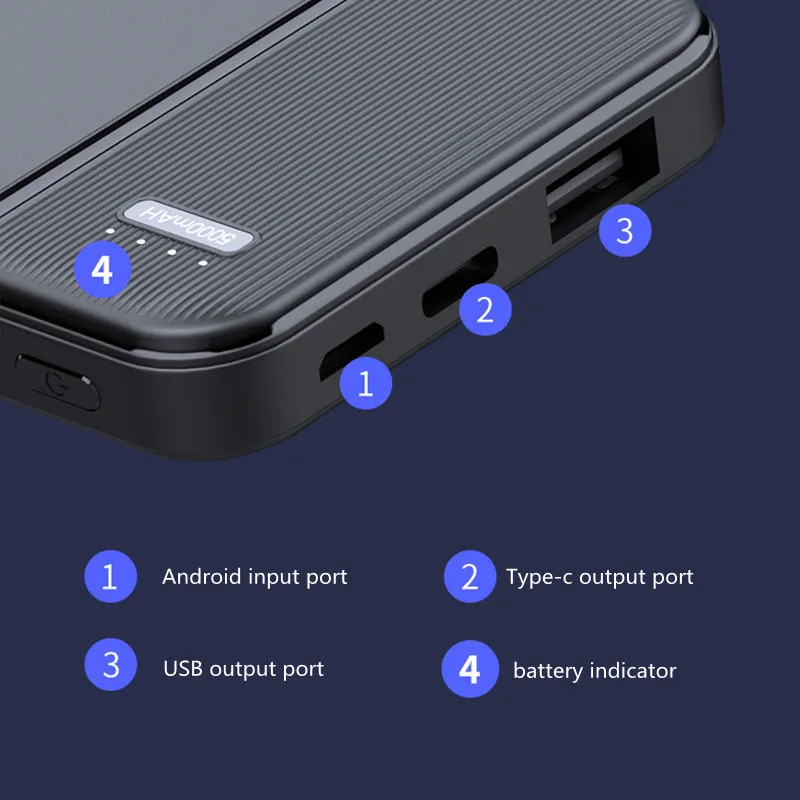 Power Bank 22.5W Super Fast Charge PD18W Ultra-thin Mini Power Bank Auxiliary Battery Charger for Xiaomi Samsung iPhone Huawei
Power Bank 22.5W Super Fast Charge PD18W Ultra-thin Mini Power Bank Auxiliary Battery Charger for Xiaomi Samsung iPhone Huawei