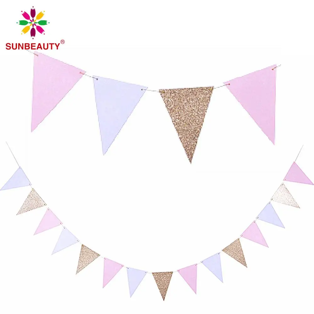 2.5m Gold Pink and White Banner Bunting Pennant Garland for Baby Shower Kids First Birthday Party Decor Photo Backdrop
2.5m Gold Pink and White Banner Bunting Pennant Garland for Baby Shower Kids First Birthday Party Decor Photo Backdrop