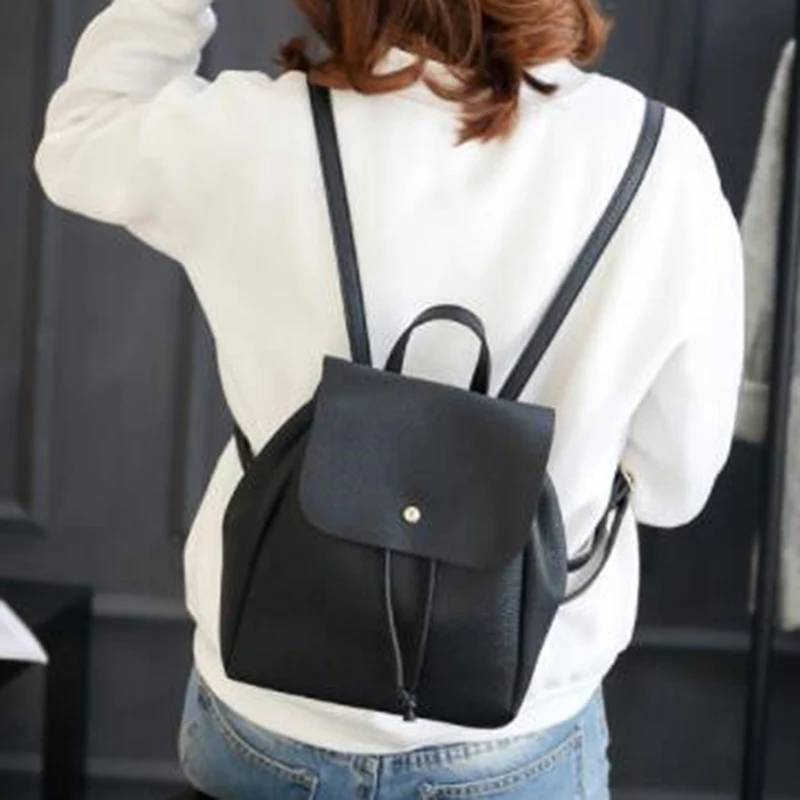 Leather Backpack Women Bags Teenager School Backpack For Students Mochila Feminina Rucksack Mochilas Plecak Black Backpacks
Leather Backpack Women Bags Teenager School Backpack For Students Mochila Feminina Rucksack Mochilas Plecak Black Backpacks