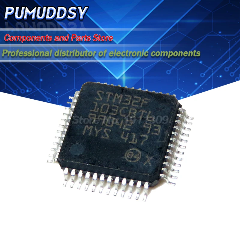 5 шт./лот STM32F103CBT6 LQFP 48 Новый IC микроконтроллер Φ!|Интегральные схемы| |