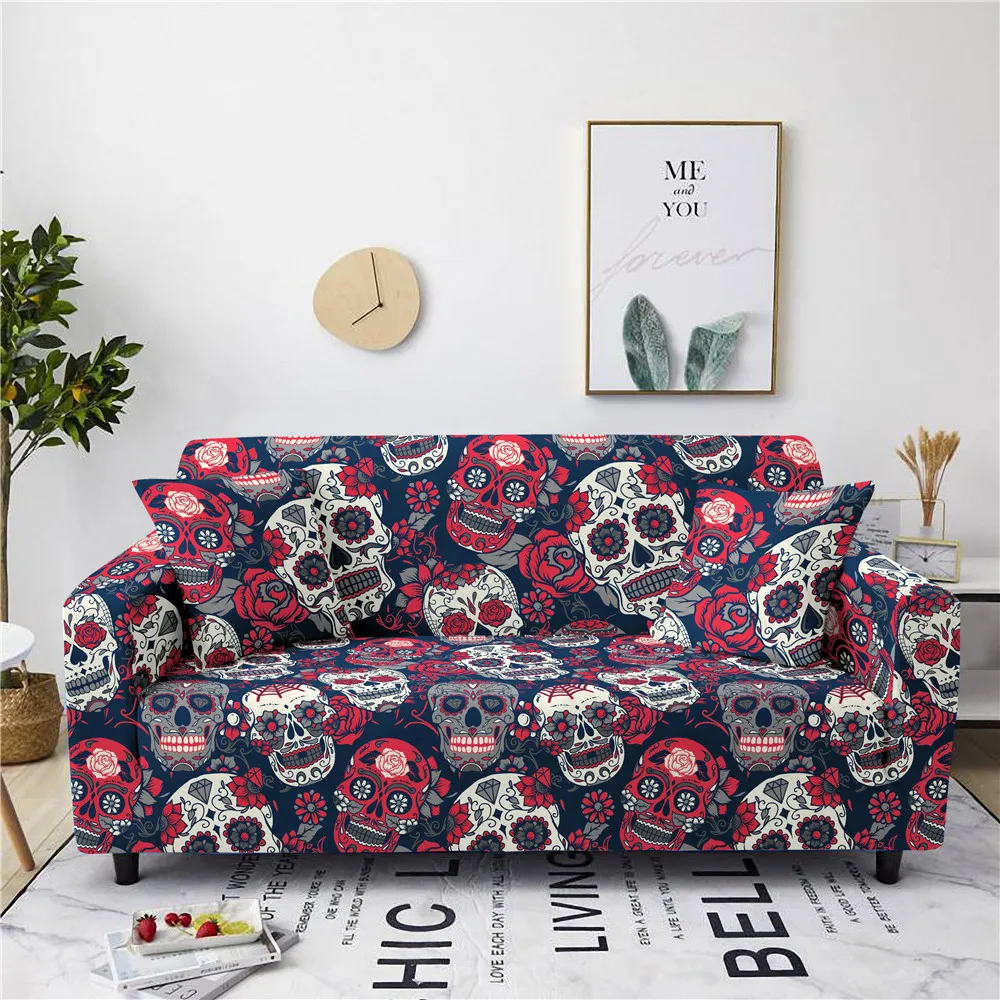 2021 Skulls Pattern Elastic Slipcovers Sofa Universal Sofa Cover Stretch Sectional Couch Cover Sofa Cover for Living Room
2021 Skulls Pattern Elastic Slipcovers Sofa Universal Sofa Cover Stretch Sectional Couch Cover Sofa Cover for Living Room