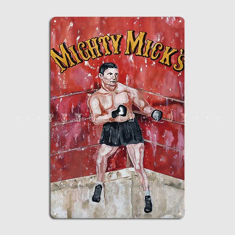 Боксерский вывеска металлическая пластина постер Mighty Mick стена пещера клуб бар настроить Настенный декор жестяной знак постер
Боксерский вывеска металлическая пластина постер Mighty Mick стена пещера клуб бар настроить Настенный декор жестяной знак постер