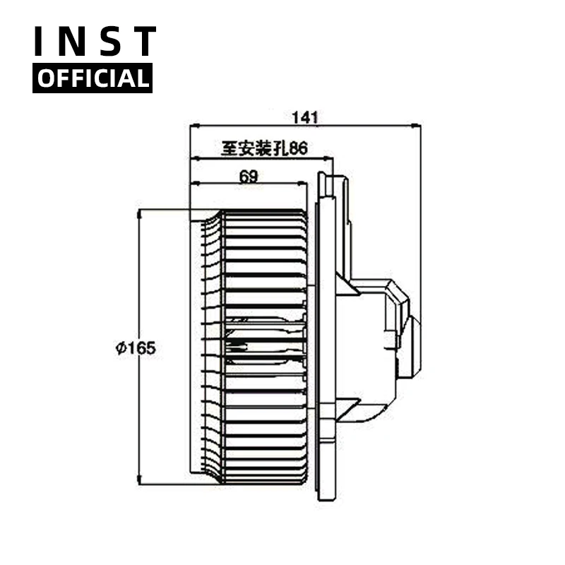Air Conditioning Fan AC A/C Blower Motor FOR STREAM CRV 1.7 CRV/ 12V
Air Conditioning Fan AC A/C Blower Motor FOR STREAM CRV 1.7 CRV/ 12V