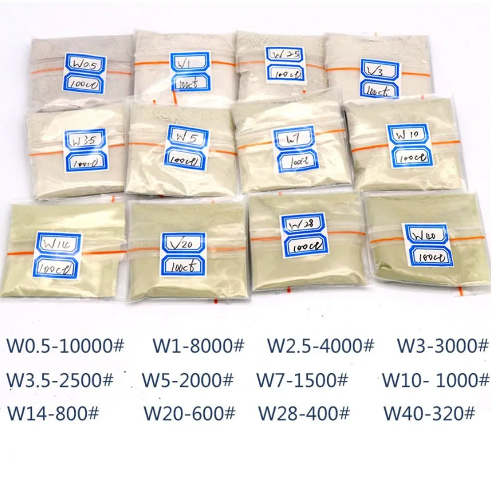 1 Pcs Diamond Powder(20g) Lapidary Diamond Powder Polishing Weight 100 Carats 20 Gram W5/W7/W10/W14/W20/W28/W40 Optional
1 Pcs Diamond Powder(20g) Lapidary Diamond Powder Polishing Weight 100 Carats 20 Gram W5/W7/W10/W14/W20/W28/W40 Optional