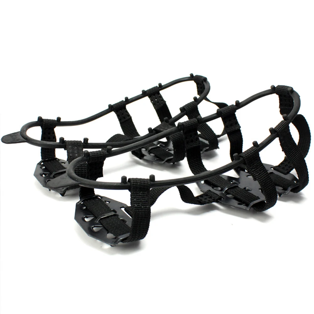 1 Pair 24 Tooth Ice Gripper Spike for Shoes Outdoor Anti Slip Climbing Snow Spikes Crampons Cleats Chain Claws Grips Boots Cover
1 Pair 24 Tooth Ice Gripper Spike for Shoes Outdoor Anti Slip Climbing Snow Spikes Crampons Cleats Chain Claws Grips Boots Cover