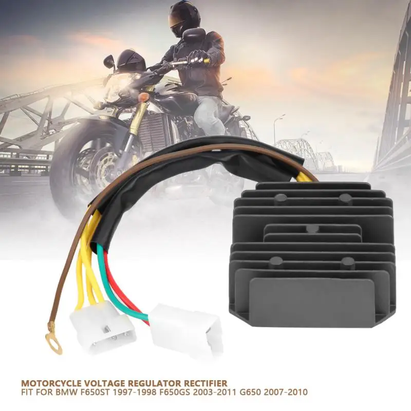 Выпрямитель регулятора напряжения для Мотоцикла BMW F650ST 1997-1998 F650GS 2003-2011
Выпрямитель регулятора напряжения для Мотоцикла BMW F650ST 1997-1998 F650GS 2003-2011