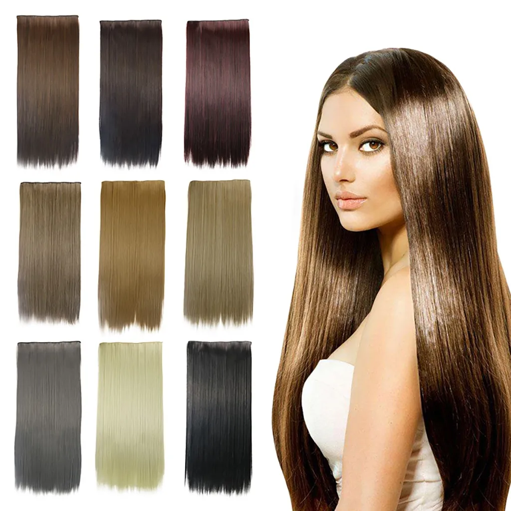 Long Straight Clip In One Piece Hair Extension Synthetic Extension Hair Hairpiece For Women Long Clip In Hair Extension#y30
Long Straight Clip In One Piece Hair Extension Synthetic Extension Hair Hairpiece For Women Long Clip In Hair Extension#y30