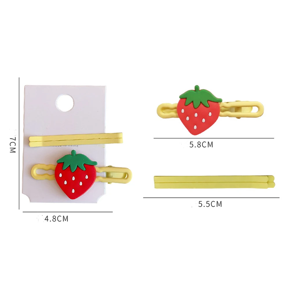 3Pcs Sweet Candy Color Bobby Pins Fruits barrettes Cartoon Rainbow Hair clips Strawberry Wavy rainbow rabbit Hairpins Headwear
3Pcs Sweet Candy Color Bobby Pins Fruits barrettes Cartoon Rainbow Hair clips Strawberry Wavy rainbow rabbit Hairpins Headwear