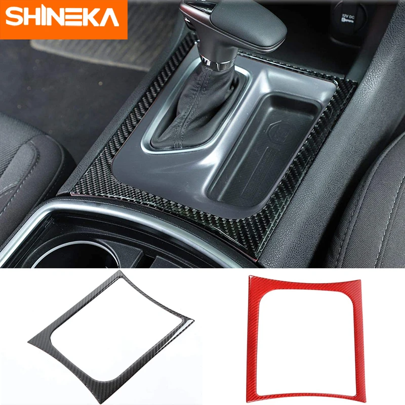 Внутренние молдинги SHINEKA для Dodge Charger, отделка панели переключения передач из настоящего углеродного волокна для Dodge Charger 2015-2019
Внутренние молдинги SHINEKA для Dodge Charger, отделка панели переключения передач из настоящего углеродного волокна для Dodge Charger 2015-2019