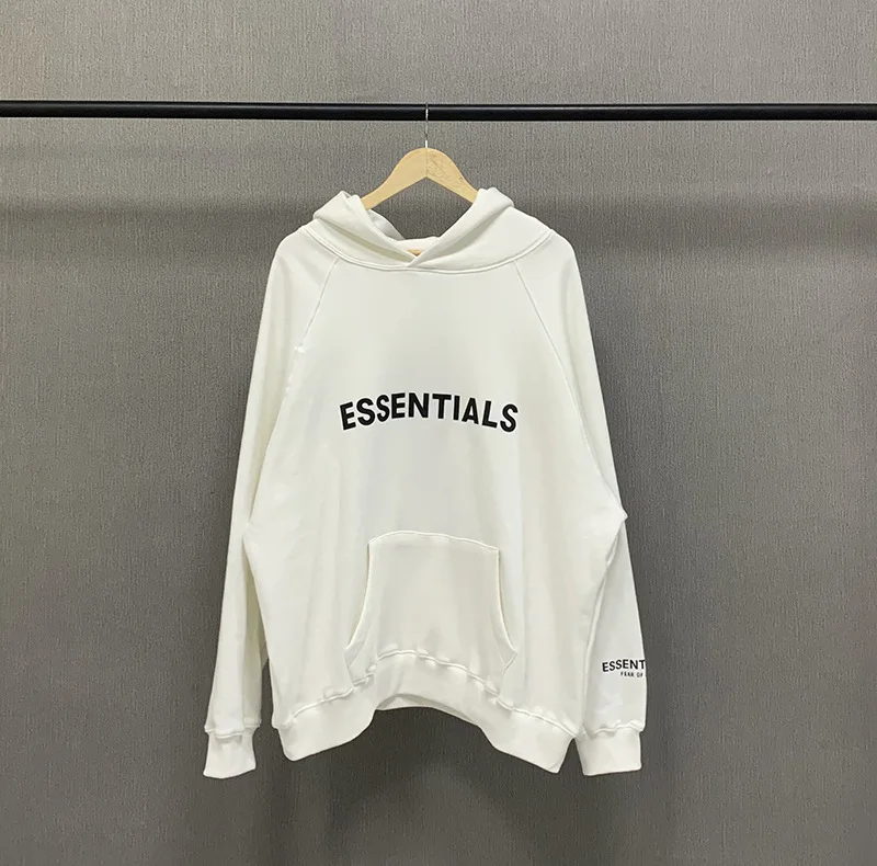 Reflective Men Hoodie t shirt Letter Print FOG Essentials T-shirt Autumn Winter Streetwear Long Sleeve Pullover Hoodies top
Reflective Men Hoodie t shirt Letter Print FOG Essentials T-shirt Autumn Winter Streetwear Long Sleeve Pullover Hoodies top