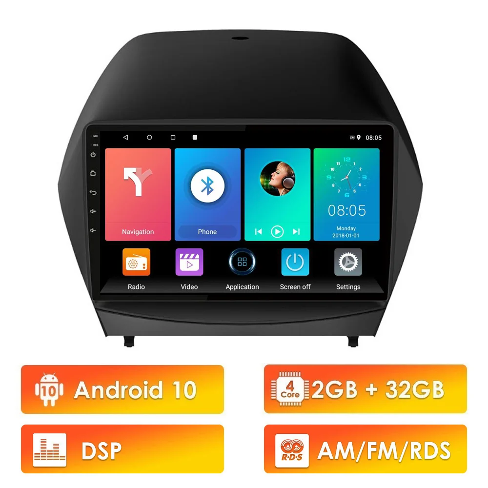 

Eastereggs For Hyundai Tucson 2 LM IX35 2009 - 2015 9" Android 10 AM FM RDS DSP GPS Navigation Car Multimedia Player Head Unit
