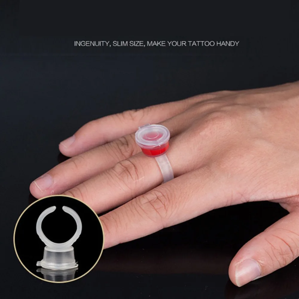 100pcs Tattoo Ink Ring Eyelash Extend Pigment Ink Holder Container Cup Cap with Lid Tattoo Ink Holder Ring Kits Tattoo Supplies
100pcs Tattoo Ink Ring Eyelash Extend Pigment Ink Holder Container Cup Cap with Lid Tattoo Ink Holder Ring Kits Tattoo Supplies