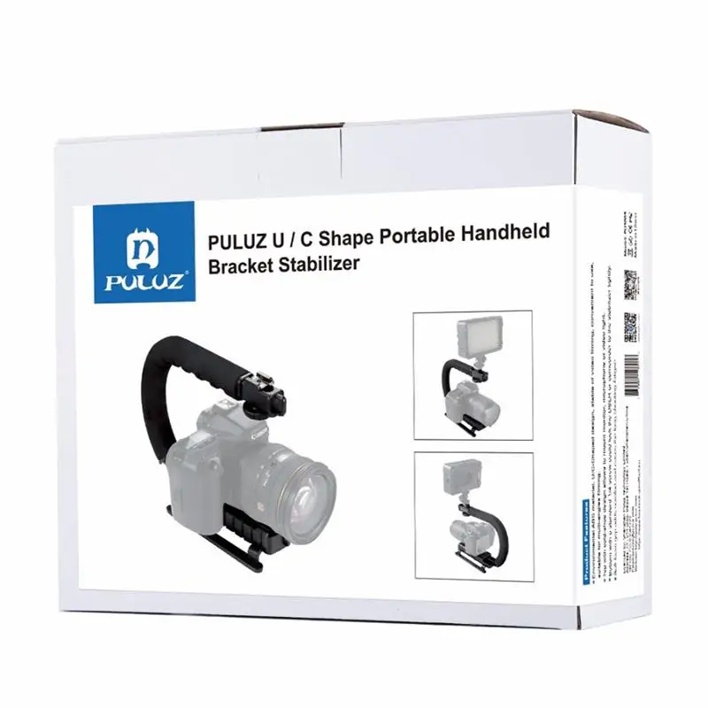 

PULUZ U/C Shape Portable Handheld DV Bracket Stabilizer for All SLR Cameras and Home DV Camera