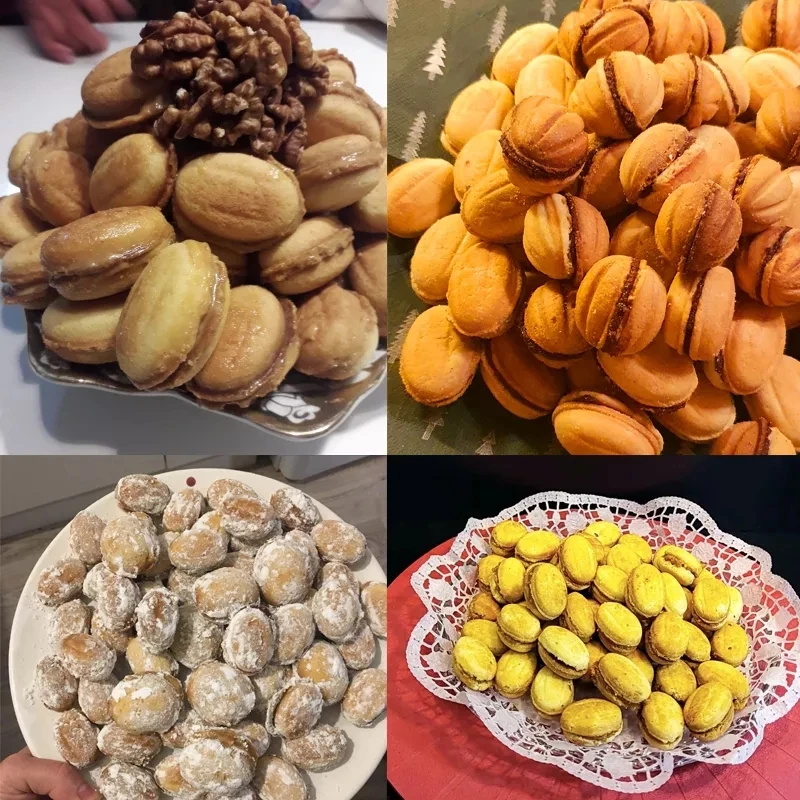 Electric Nut Cake Maker Toaster Baking Pan Dried Snack Baking Tool for Kitchen
Electric Nut Cake Maker Toaster Baking Pan Dried Snack Baking Tool for Kitchen