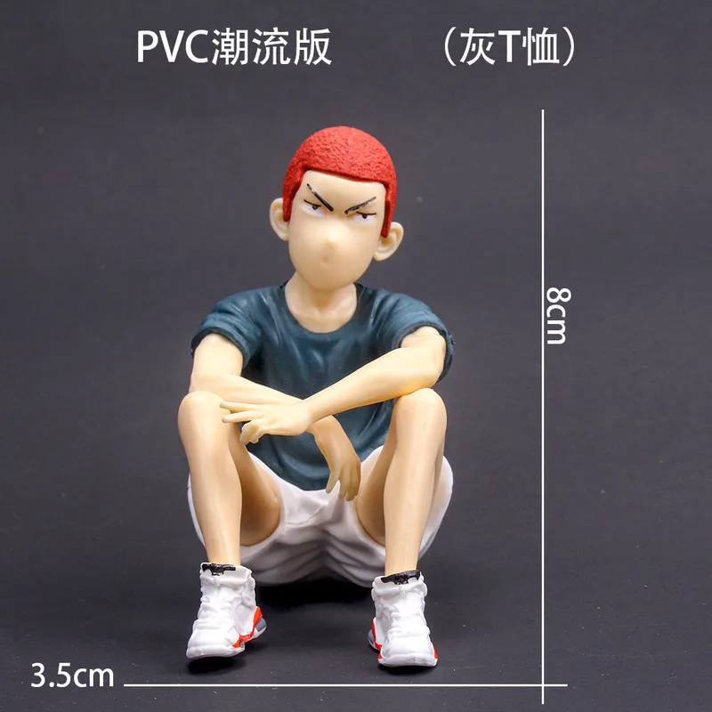 New Slam Dunk Hanamichi Sakuragi Kaede Rukawa Sitting posture PVC Anime Action Figure Anime Model Toys
New Slam Dunk Hanamichi Sakuragi Kaede Rukawa Sitting posture PVC Anime Action Figure Anime Model Toys