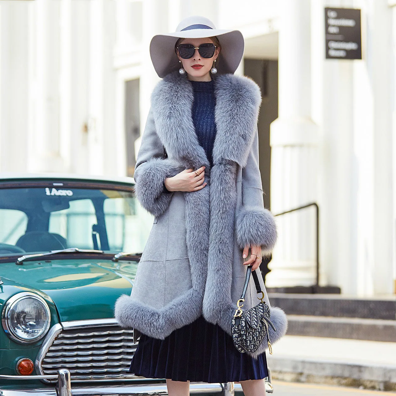 Fashion High Quality Real Fox Fur Collar Fur Jacket Genuine Wool Women's Fur Coats Soft Warm Female Jacket Mujer Chaqueta Zjt461
Fashion High Quality Real Fox Fur Collar Fur Jacket Genuine Wool Women's Fur Coats Soft Warm Female Jacket Mujer Chaqueta Zjt461
