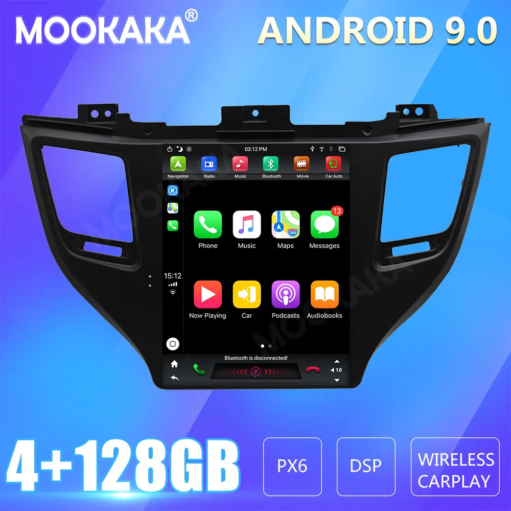 For HYundai IX35 Tuscon 2016-2018 Car Radio Screen GPS Navigation 128GB Android CARPLAY Multimedia Player Audio
For HYundai IX35 Tuscon 2016-2018 Car Radio Screen GPS Navigation 128GB Android CARPLAY Multimedia Player Audio