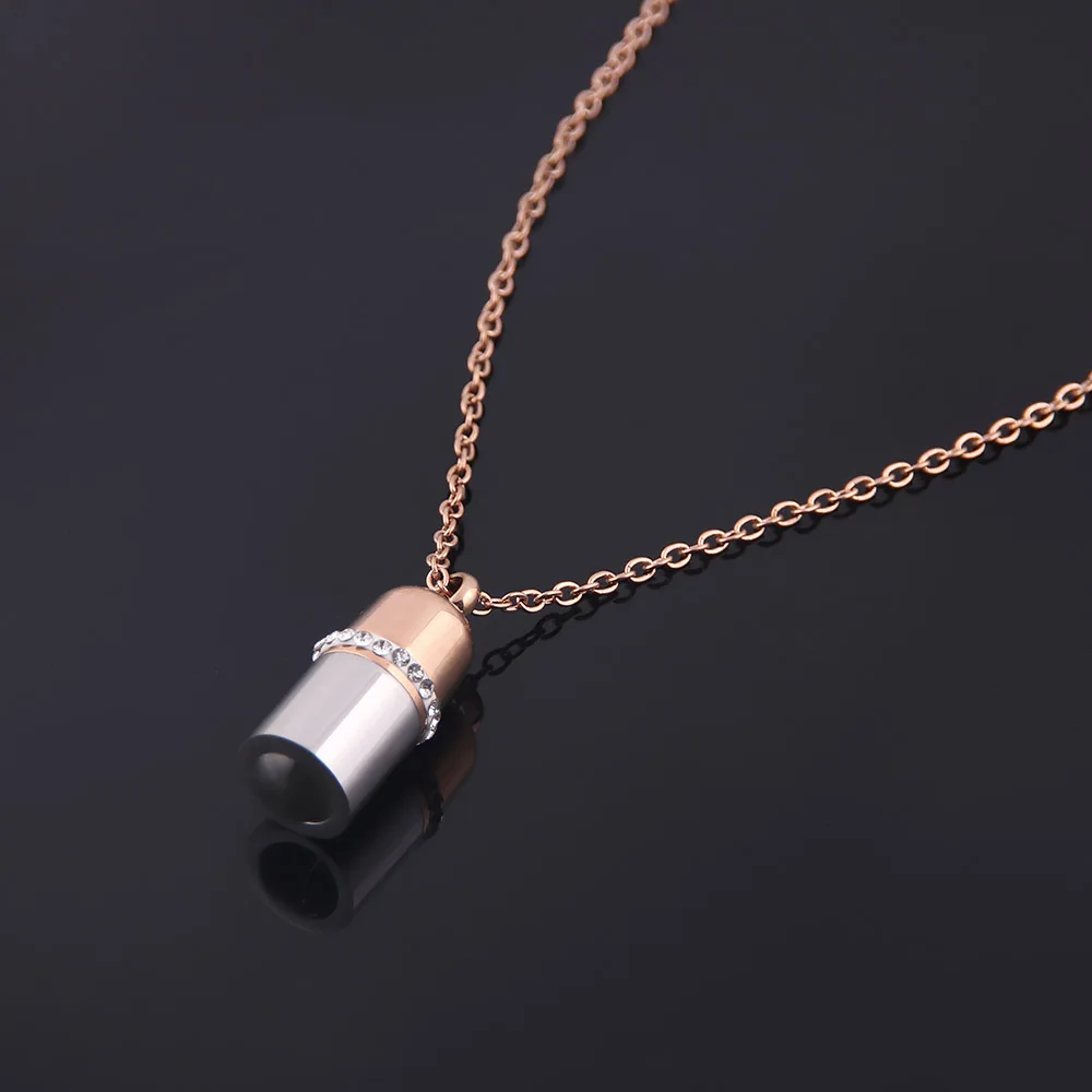 Capsule Pendant 100 languages I love you Projection Necklaces Rose Gold Crystal Choker Necklace Collares Jewelry
Capsule Pendant 100 languages I love you Projection Necklaces Rose Gold Crystal Choker Necklace Collares Jewelry