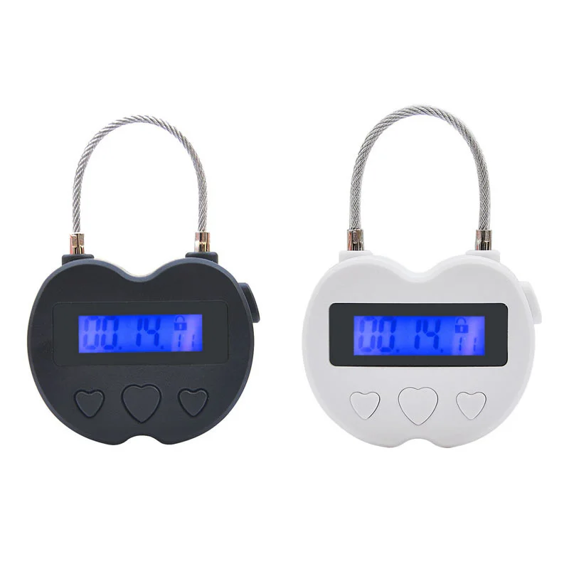 Anti addiction timing lock electronic lock countdown lock adult game long-time binding bondage male and female slave training 
Anti addiction timing lock electronic lock countdown lock adult game long-time binding bondage male and female slave training