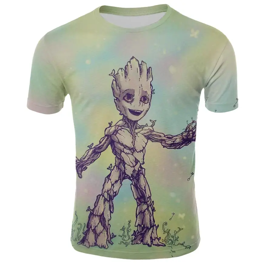 Kawaii Groot 3D Print T-shirt Galaxy Ins Style O-Neck Women's T Shirt Summer Lovely Pattern Girls Clothes Rock Hip-Hop Men Tops
Kawaii Groot 3D Print T-shirt Galaxy Ins Style O-Neck Women's T Shirt Summer Lovely Pattern Girls Clothes Rock Hip-Hop Men Tops