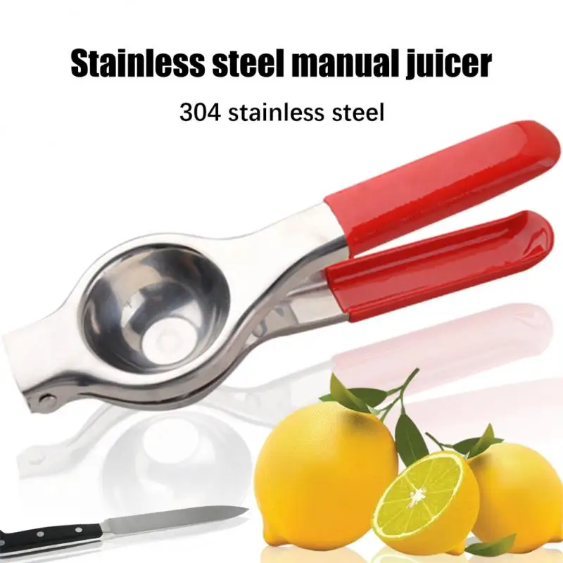 

304 Stainless Steel Manual Juicer Fruits Lemon Orange Squeeze Fruit Pressing Juicer Lemon Juicer Orange Queezer For Kitchen Tool
