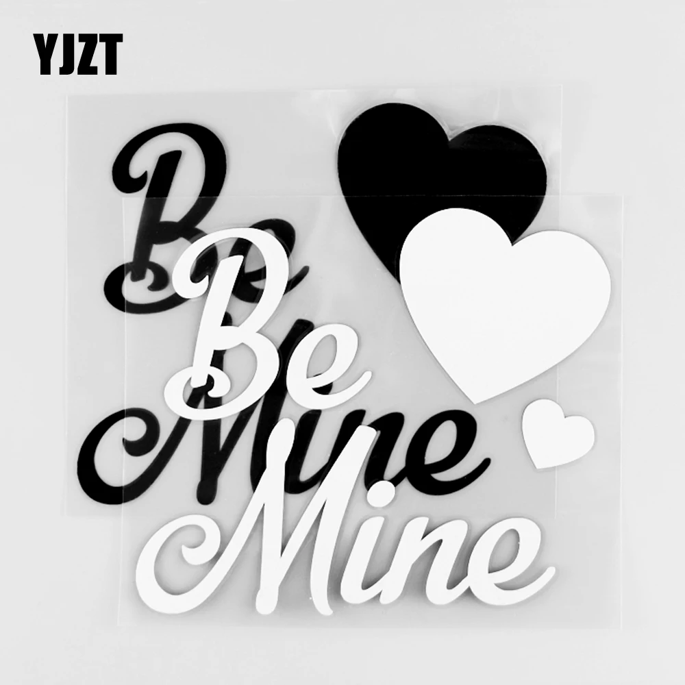 YJZT 14,1 × 12,2 см Be Mine виниловая наклейка на автомобиль наклейка Креативные аксессуары любовь сердце черный/серебристый 4C-0529
YJZT 14,1 × 12,2 см Be Mine виниловая наклейка на автомобиль наклейка Креативные аксессуары любовь сердце черный/серебристый 4C-0529