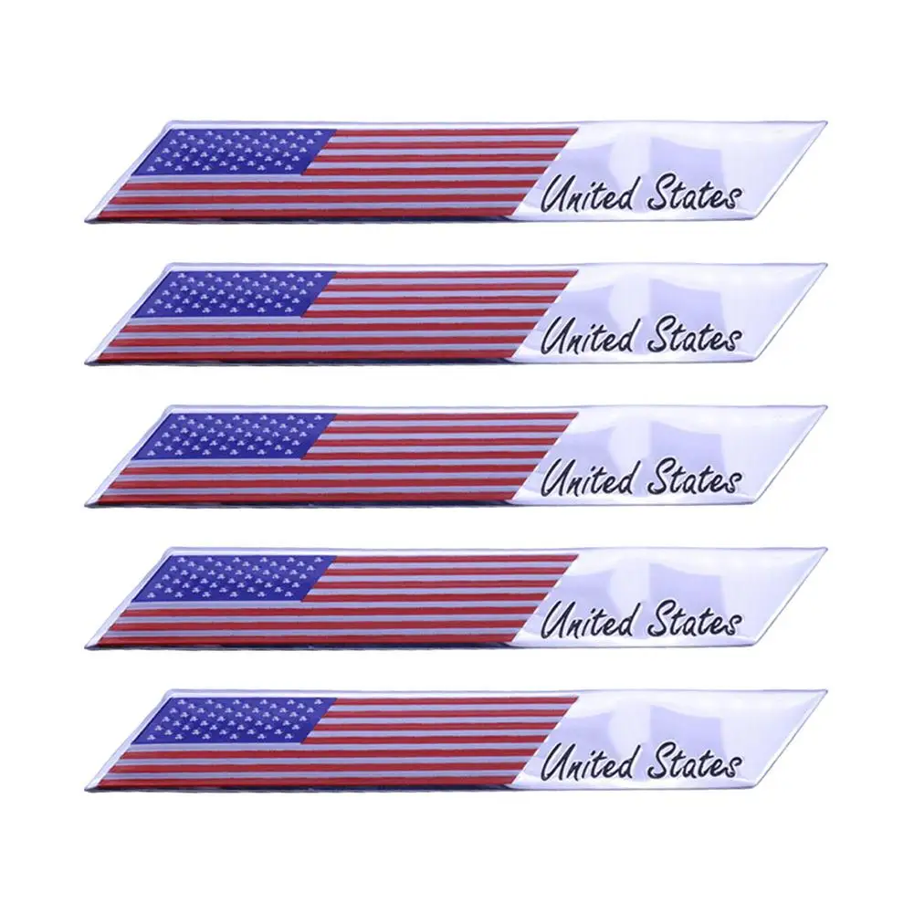 5Pcs Badge Car Stickers 3D Stars Stripe Metal Badge Sticker Waterproof Metal Flag Stickers For Laptop Car Truck Window Bumper
5Pcs Badge Car Stickers 3D Stars Stripe Metal Badge Sticker Waterproof Metal Flag Stickers For Laptop Car Truck Window Bumper