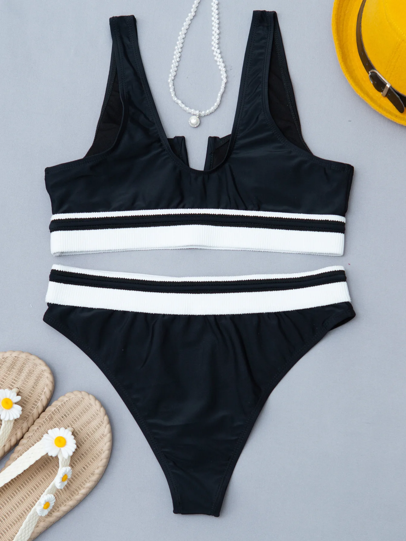 High Waist Bikini 2021 New Sexy Swimwear Women Bikini Set Bandeau Swiwmear Push Up Bathing Suits Summer Beach Wear Swimsuit
High Waist Bikini 2021 New Sexy Swimwear Women Bikini Set Bandeau Swiwmear Push Up Bathing Suits Summer Beach Wear Swimsuit