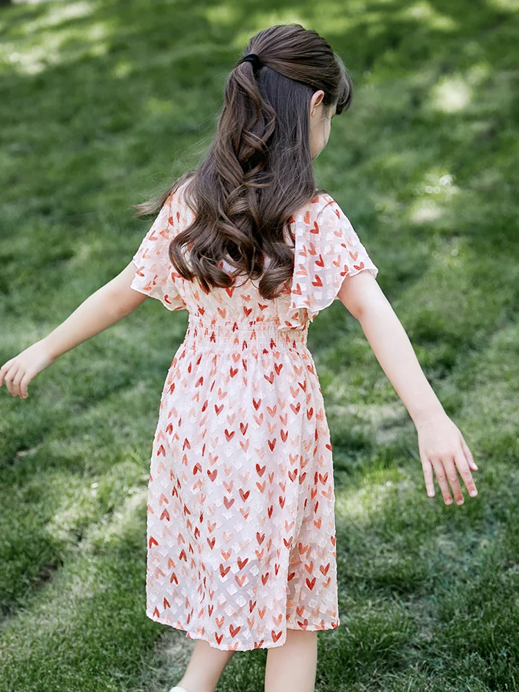 Summer Chiffon Light Dress Fashion Casual Breathable Loose Knee Length Gowns Kids Holiday Vacation Dresses Children Clothing
Summer Chiffon Light Dress Fashion Casual Breathable Loose Knee Length Gowns Kids Holiday Vacation Dresses Children Clothing