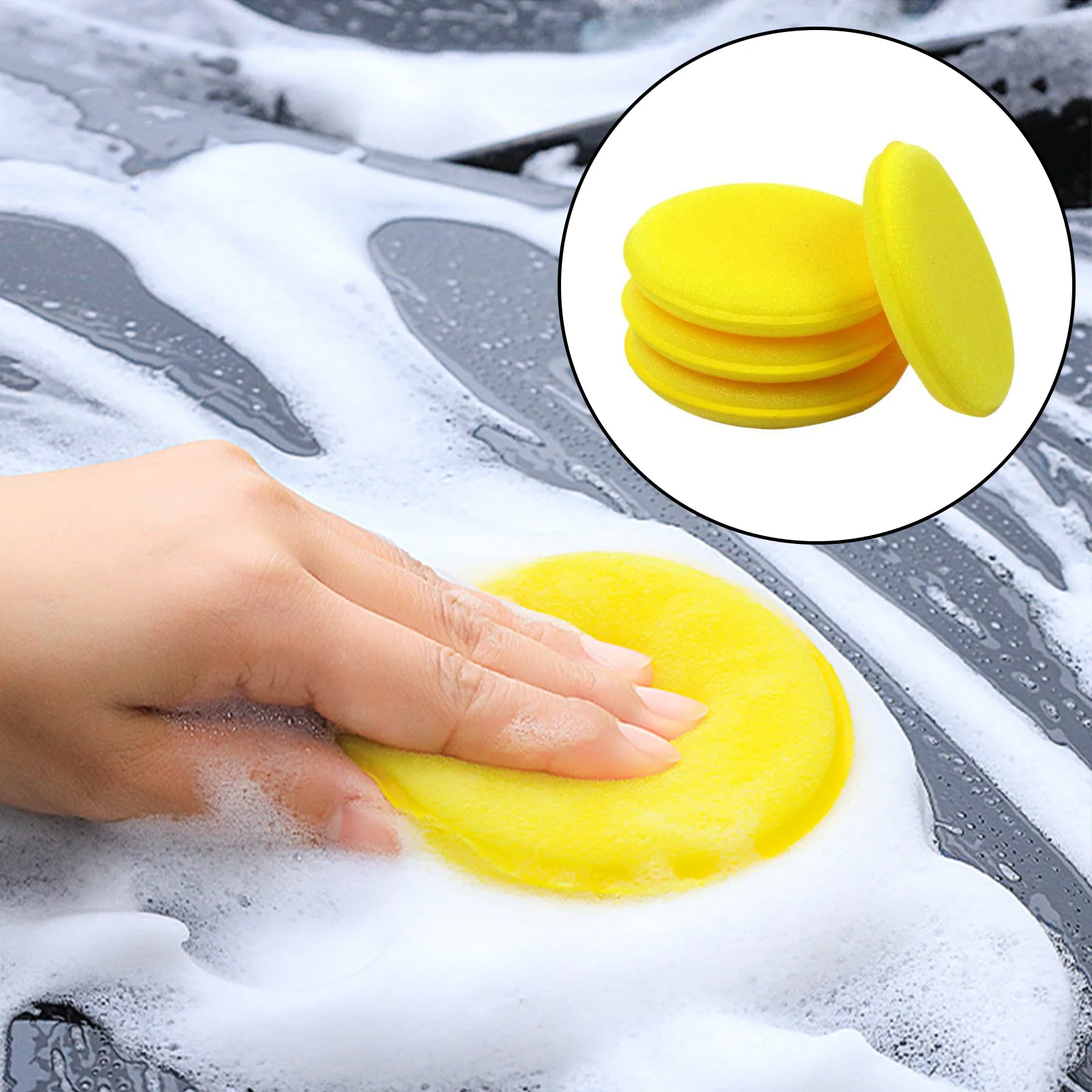 20pcs/Set Car Auto Wax Polish Foam Sponge Hand Soft Wax Yellow Sponge Pad Waxing Towel Sponge Brush Car Paint Care Cleaning
20pcs/Set Car Auto Wax Polish Foam Sponge Hand Soft Wax Yellow Sponge Pad Waxing Towel Sponge Brush Car Paint Care Cleaning