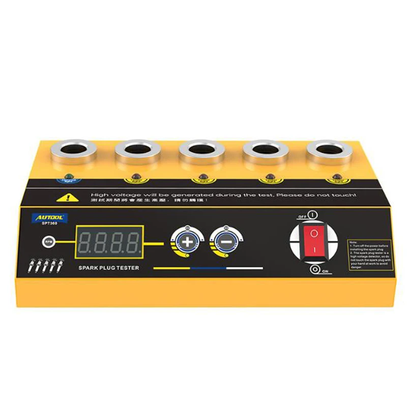 220V Car Spark Plug Tester Ignition Testers Automotive Diagnostic Tool 2~5 Hole Spark Plug Analyzer
220V Car Spark Plug Tester Ignition Testers Automotive Diagnostic Tool 2~5 Hole Spark Plug Analyzer