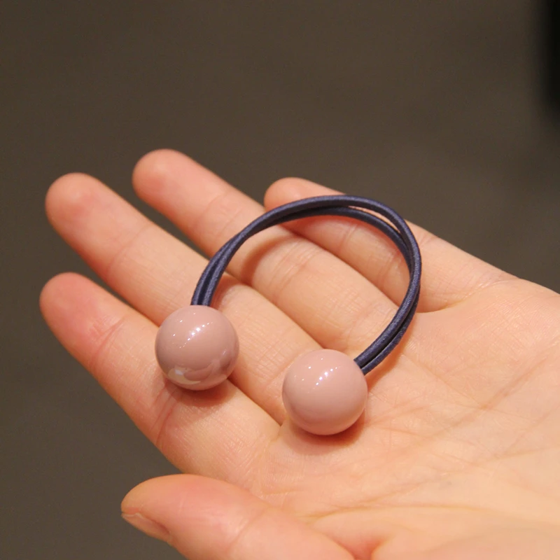 Korean Version of The Headdress Double Headband Rubber Band Acrylic Hair Ring Cute Ball Card with Hair Rope
Korean Version of The Headdress Double Headband Rubber Band Acrylic Hair Ring Cute Ball Card with Hair Rope