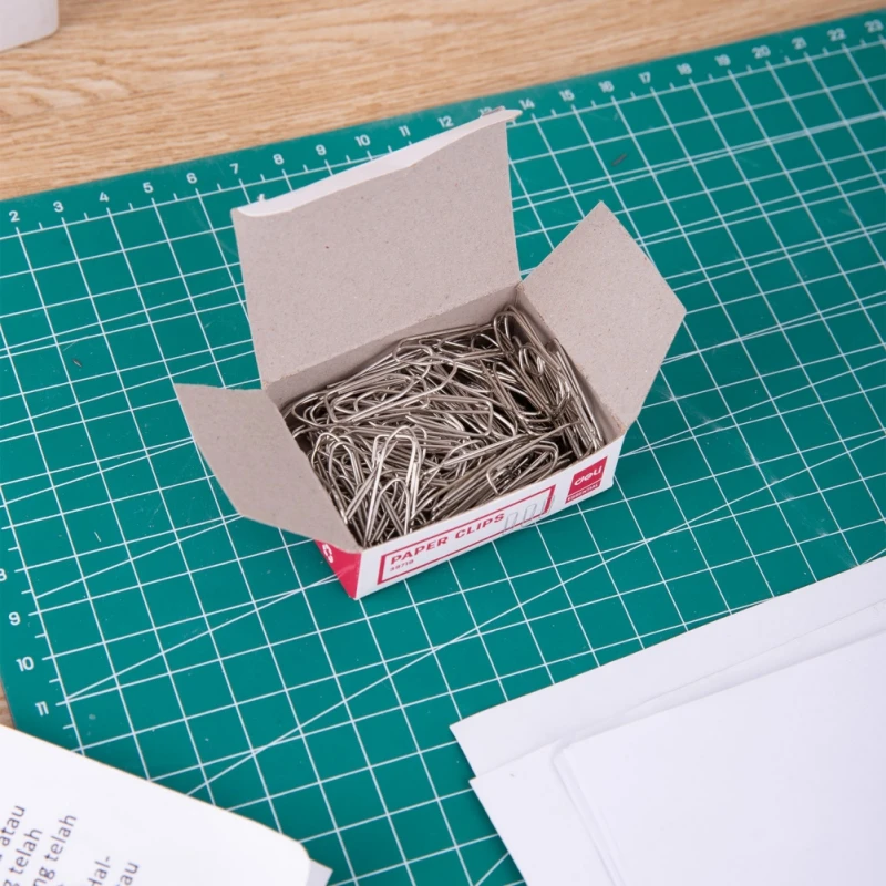 Deli Paper Clip Round Boat shape Clip nickel-plated material not easy to corrode and not easy to break 28mm 100PCS/box
Deli Paper Clip Round Boat shape Clip nickel-plated material not easy to corrode and not easy to break 28mm 100PCS/box