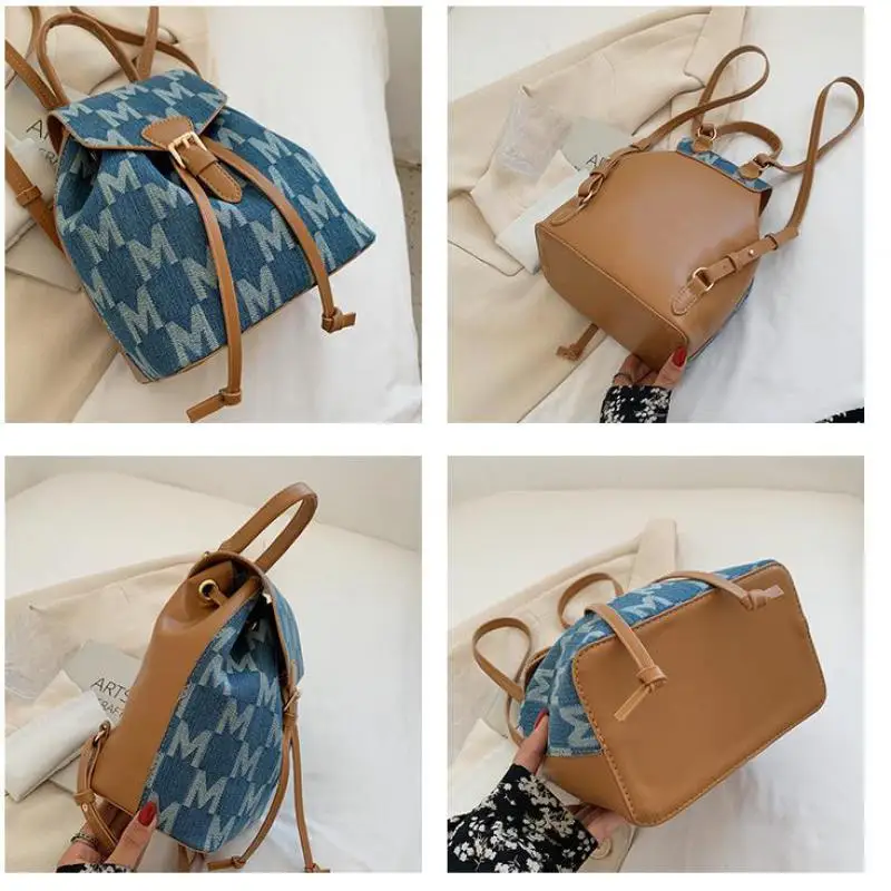 Women's Backpack Letter Printing Mini Women's Leather School Backpack Vintage Luxury Designer Shoulder Bags 2021 School Girl Bag
Women's Backpack Letter Printing Mini Women's Leather School Backpack Vintage Luxury Designer Shoulder Bags 2021 School Girl Bag