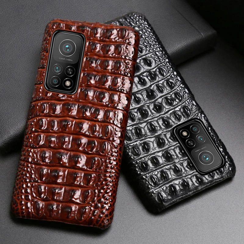 Genuine Leather Phone Case For Xiaomi 10 10T Pro 10t lite redmi k30 K30s Ultra Cowhide Crocodile Back Texuture Cover 
Genuine Leather Phone Case For Xiaomi 10 10T Pro 10t lite redmi k30 K30s Ultra Cowhide Crocodile Back Texuture Cover