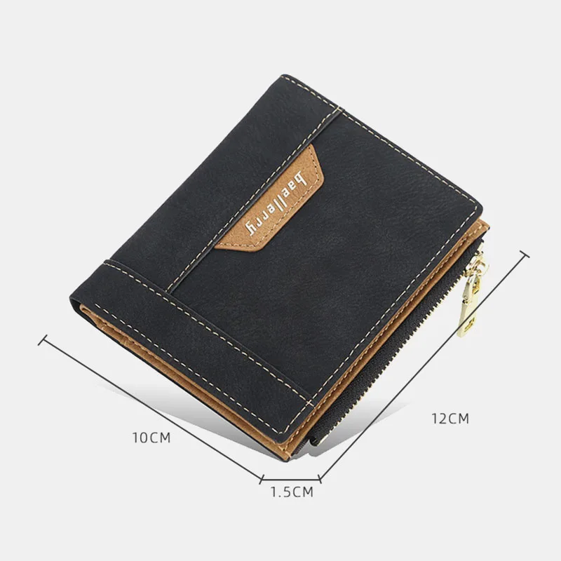 Men's Wallet Multi Card Slots Vertical Credit/ID Holders Faux Fur PU Zipper Coin Purse Card Holder Solid Color Business Foldable
Men's Wallet Multi Card Slots Vertical Credit/ID Holders Faux Fur PU Zipper Coin Purse Card Holder Solid Color Business Foldable