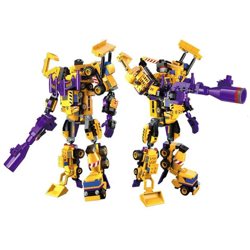 Enlighten 7 in 1 Transformered Bricks Compatible Deformation Robot Model Building Blocks Sets Assembly Children Education toy
Enlighten 7 in 1 Transformered Bricks Compatible Deformation Robot Model Building Blocks Sets Assembly Children Education toy