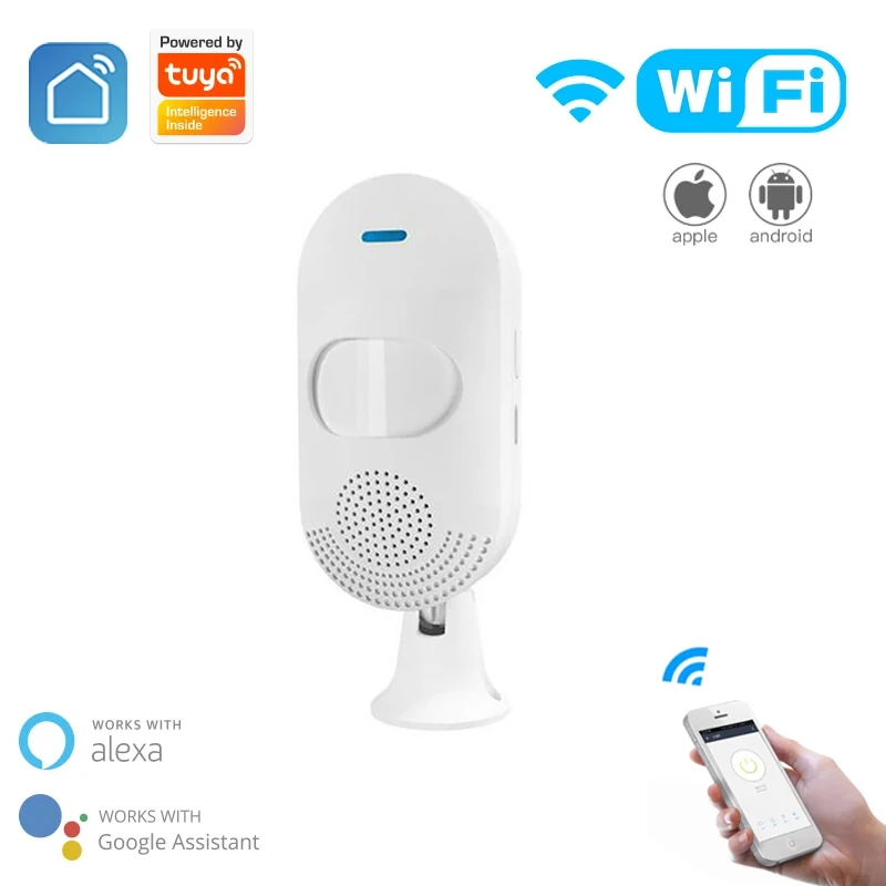 Tuya WiFi PIR Motion Sensor Smart Home Wireless Infrared Detector Human Body Sensor Home Alarm System Works With Alexa Google
Tuya WiFi PIR Motion Sensor Smart Home Wireless Infrared Detector Human Body Sensor Home Alarm System Works With Alexa Google