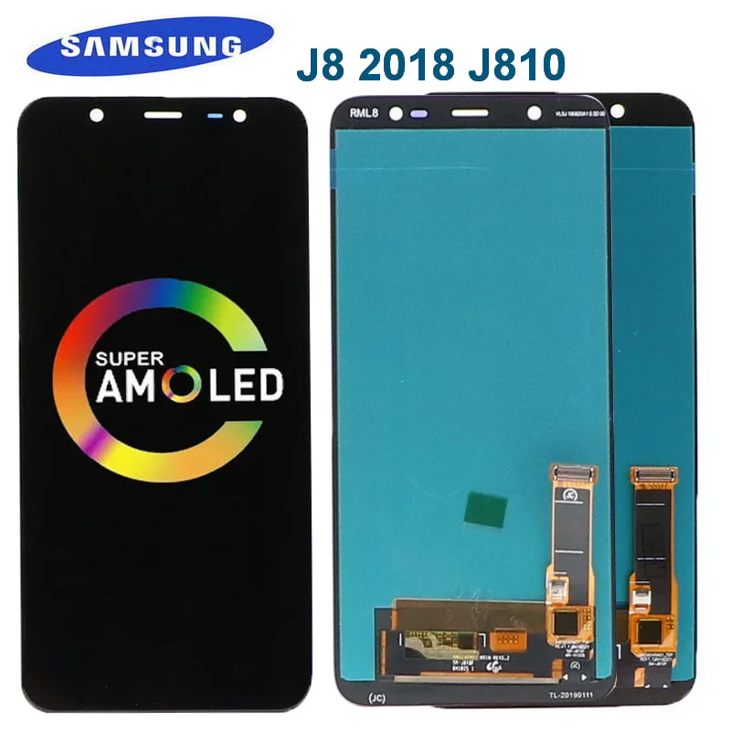 Original 6.0'' AMOLED LCD for SAMSUNG Galaxy J8 2018 Display Touch Screen For Galaxy J810 J810F SM-J810FN Lcd Display Digitizer
Original 6.0'' AMOLED LCD for SAMSUNG Galaxy J8 2018 Display Touch Screen For Galaxy J810 J810F SM-J810FN Lcd Display Digitizer
