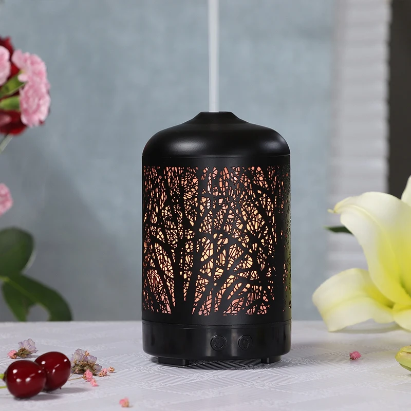 Metal Tree Essential Oil Diffuser 100Ml Aroma Diffuser Ultrasonic Aromatherapy Humidifier Cool Mist Maker for Home Office
Metal Tree Essential Oil Diffuser 100Ml Aroma Diffuser Ultrasonic Aromatherapy Humidifier Cool Mist Maker for Home Office