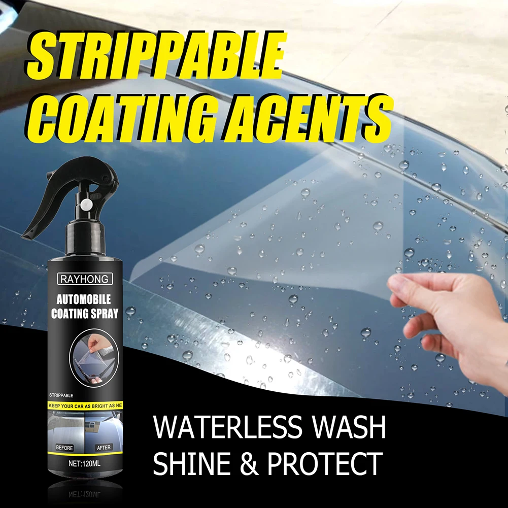 New 30ml/120ml Car Ceramic Coating Wax Polishing Spray Hybrid Liquid Spray High Gloss Sealant Removable Automotive Coating Spray
New 30ml/120ml Car Ceramic Coating Wax Polishing Spray Hybrid Liquid Spray High Gloss Sealant Removable Automotive Coating Spray