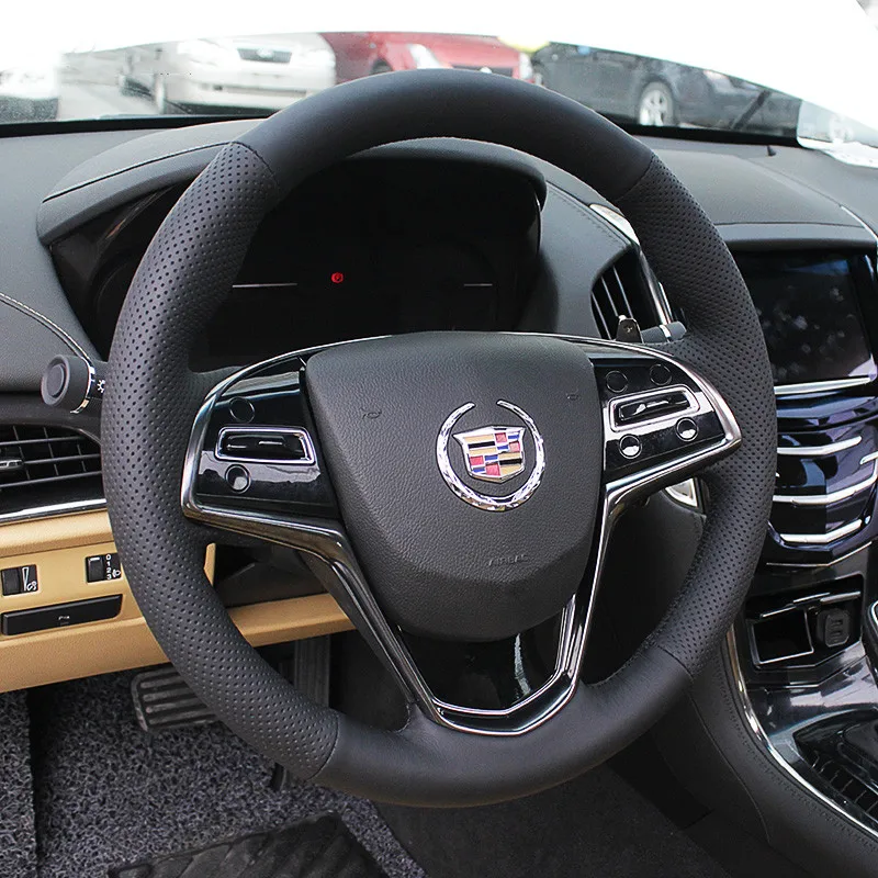 DIY Hand-Stitched Leather Suede Car Steering Wheel Cover for Cadillac ATS XTS XT5 XT6 SLS SRX CTS CT6 Interior Auto Accessories
DIY Hand-Stitched Leather Suede Car Steering Wheel Cover for Cadillac ATS XTS XT5 XT6 SLS SRX CTS CT6 Interior Auto Accessories