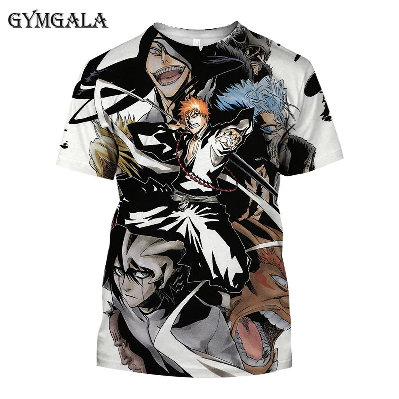 Anime Bleach Shirts 2021 Men/women 3D Bleach Printed T-shirt Casual Harajuku Style T Shirts Unisex Fashion Streetwear Tee Tops
Anime Bleach Shirts 2021 Men/women 3D Bleach Printed T-shirt Casual Harajuku Style T Shirts Unisex Fashion Streetwear Tee Tops