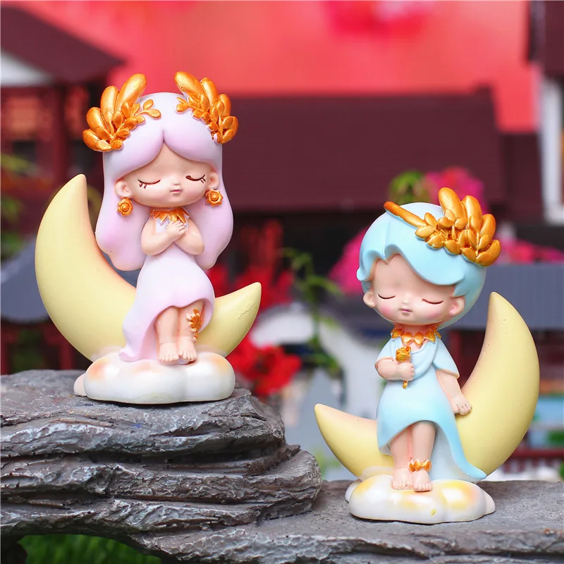 Moon Girl & Boy Blind Box Toys for Children Girls Birthday Gift Creative Resin Baking Ornament
Moon Girl & Boy Blind Box Toys for Children Girls Birthday Gift Creative Resin Baking Ornament