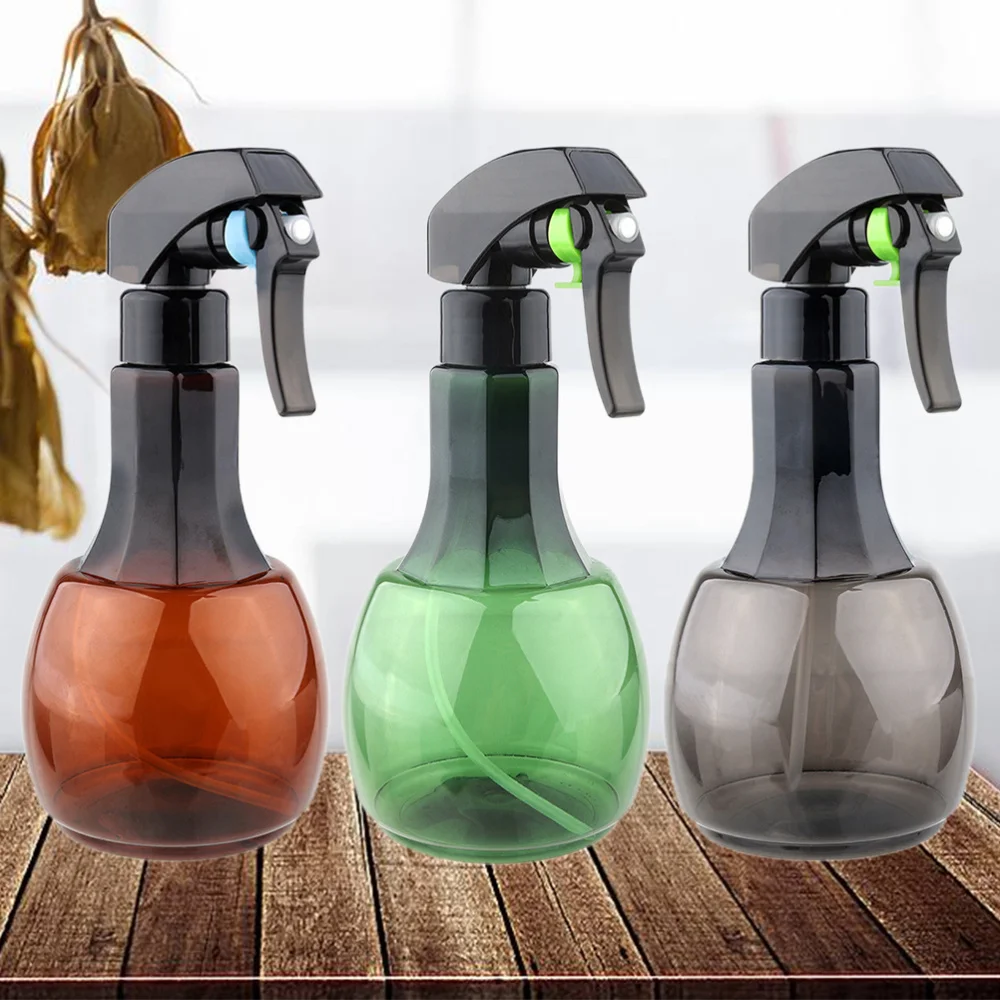 3PCS 400ml High Pressure Continuous Spray Bottle Automatic Fine Spray Hairdressing Water Spray Bottle Hair Salon Tool (Random
3PCS 400ml High Pressure Continuous Spray Bottle Automatic Fine Spray Hairdressing Water Spray Bottle Hair Salon Tool (Random