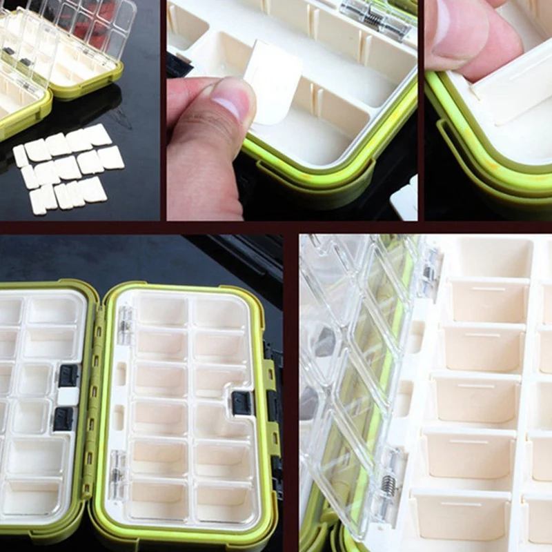 1x Lure Fishing Box 24 Compartments Green & 85Pcs 9 Variety Size Stainless Steel Ceramics Bait Casting Rod
1x Lure Fishing Box 24 Compartments Green & 85Pcs 9 Variety Size Stainless Steel Ceramics Bait Casting Rod