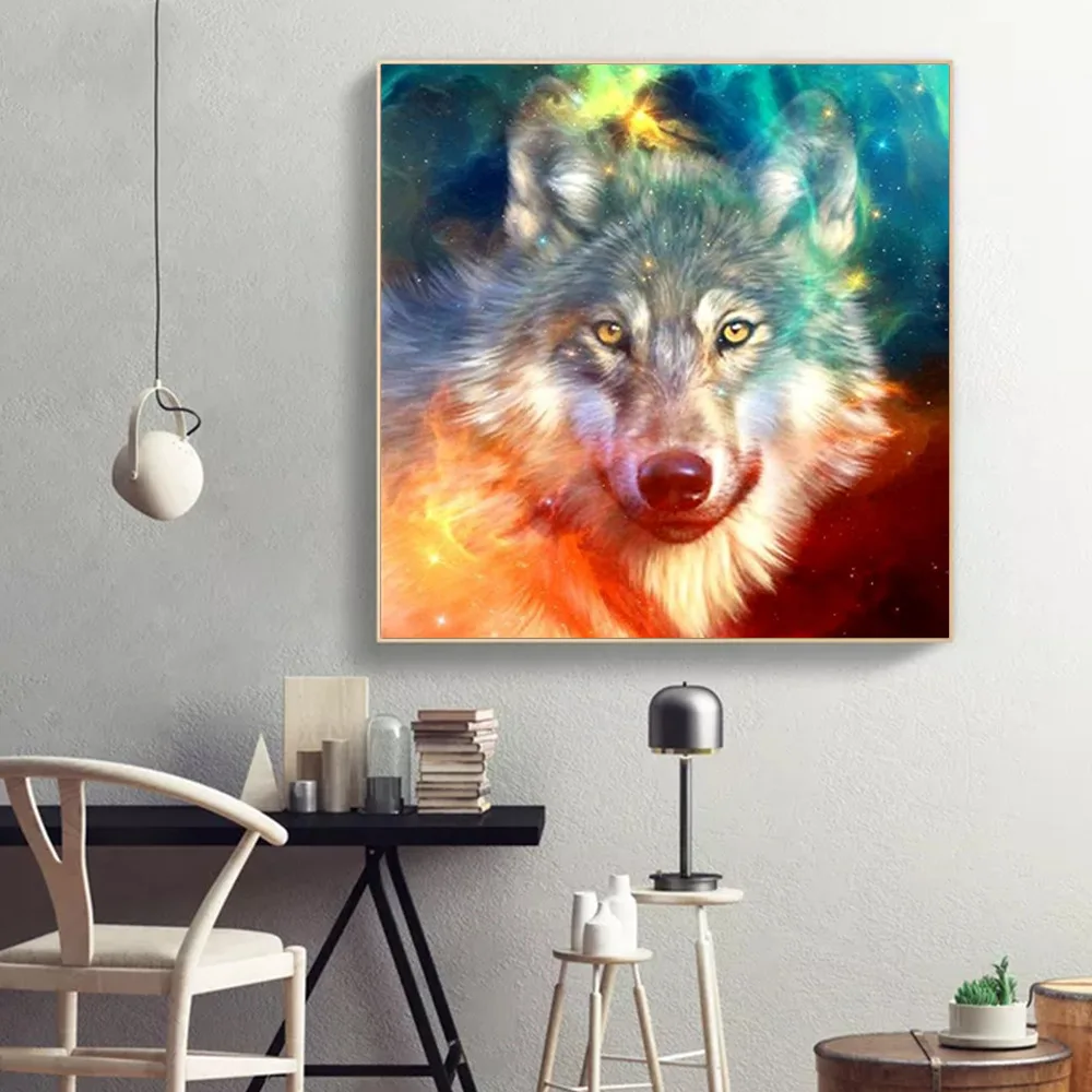 5D Diamond Painting Wolf Full Drill Square Diamond Embroidery Mosaic Animals DIY Home Decoration
5D Diamond Painting Wolf Full Drill Square Diamond Embroidery Mosaic Animals DIY Home Decoration